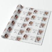Persoonlijke Oma Foto  Op Maat Cadeaupapier (Uitgerold)