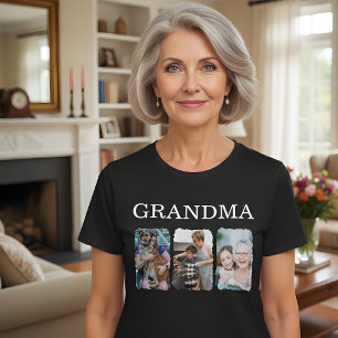 Persoonlijke oma foto t-shirt