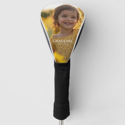 Persoonlijke oma golfheadcover (Voorkant)