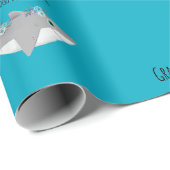 Persoonlijke oma haai Doo Doo Doo Cadeaupapier (Rol Hoek)