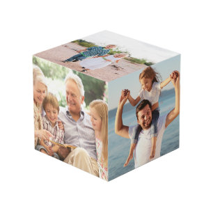Persoonlijke Oma/Opa Aangepaste Gezinsherinnerin Kubus