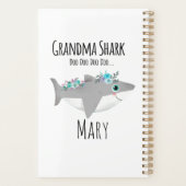 Persoonlijke Oma Shark Doo Doo Doo Planner (Achterkant)