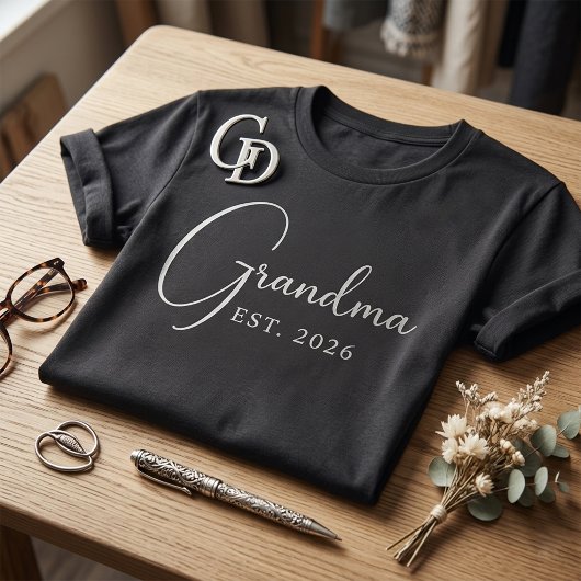 Persoonlijke Oma sinds 2026 T-shirt
