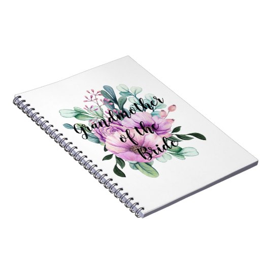 Persoonlijke Oma van de Bruidegom Notitieboek (Rechterzijde)