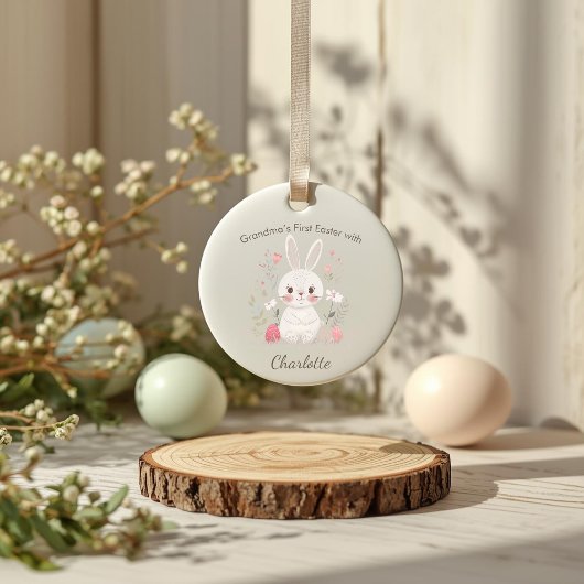 Persoonlijke Oma's Eerste Pasen Ornament