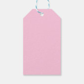 Persoonlijke Ombre Sip Sip Hooray Baby Girl Shower Cadeaulabel (Achterkant)