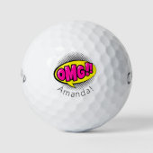 Persoonlijke OMG Callaway Warbird Golf Ball Golfballen (Voorkant)