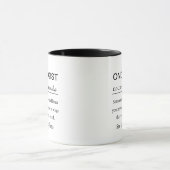 Persoonlijke Oncoloog Definitie Koffie Mok (Midden)