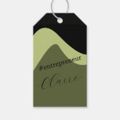 Persoonlijke Ondernemer Aangepaste Naam Cadeautags Cadeaulabel (Voorkant)
