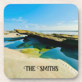 Persoonlijke onderzetters op het strand van de Die (Voorkant)