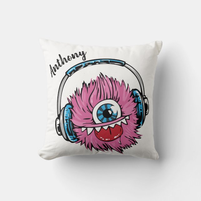 Persoonlijke One Eyes Monster Kussen (Voorkant)
