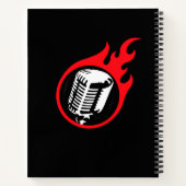 Persoonlijke ontstekingsmicrofoon notitieboek (Achterkant)