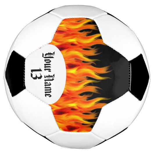 Persoonlijke ontvlamming voetbal (Gedraaid)