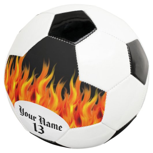 Persoonlijke ontvlamming voetbal (Drie kwart)