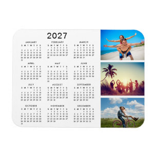 Persoonlijke Onvergetelijke Fotocollage 2023 Agend Magneet