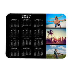Persoonlijke Onvergetelijke Fotocollage 2023 Agend Magneet