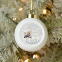 Persoonlijke Op Engelen Vleugels Foto Ornament
