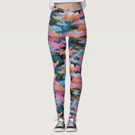 Persoonlijke op maat gemaakte all-over-print leggi leggings