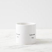 Persoonlijke Op Maat Gemaakte Espresso Mok (Voorkant)