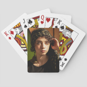 Persoonlijke op maat gemaakte familie foto foto vr pokerkaarten