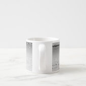 Persoonlijke op maat gemaakte foto espressokop espresso kop (Achterkant)