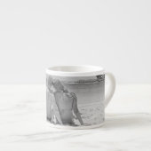 Persoonlijke op maat gemaakte foto espressokop espresso kop (Voorkant rechts)