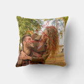 Persoonlijke, Op Maat Gemaakte Kussen Voor Koppels (Achterkant)