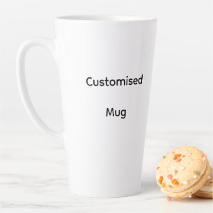 Persoonlijke Op maat gemaakte Latte mok