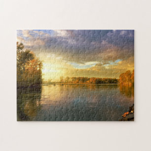 Persoonlijke op maat gemaakte legpuzzel met foto