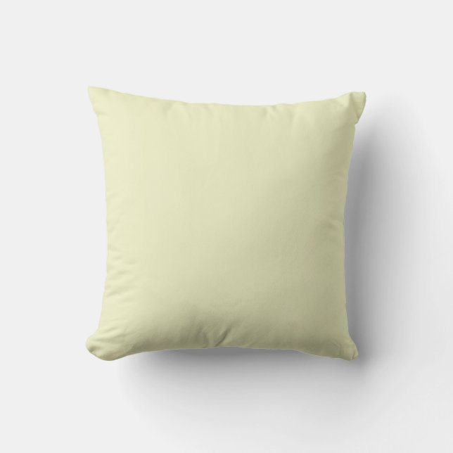 Persoonlijke op maat gemaakte minimale monogram ro kussen (Voorkant)
