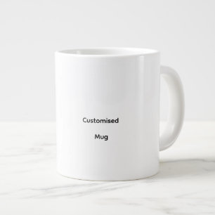 Persoonlijke Op Maat Gemaakte Reuzenmok Grote Koffiekop