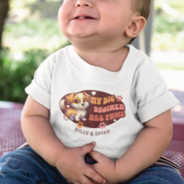 Persoonlijke op maat gemaakte schattige baby en ho