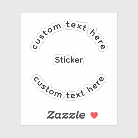 Persoonlijke op maat gemaakte stickers (Vel)
