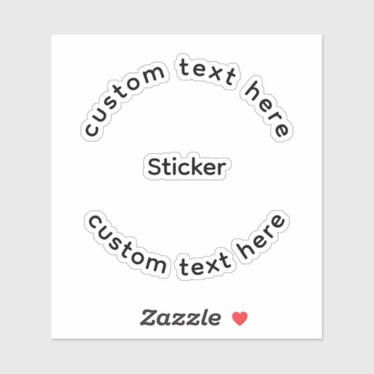 Persoonlijke op maat gemaakte stickers (Vel)