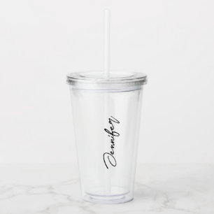Persoonlijke op maat gemaakte tumbler Bruidsmeis Acryl Drinkbeker