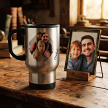 Persoonlijke Opa Twee Foto | Aangepade Cadeau