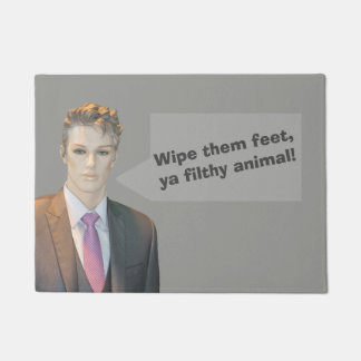 Persoonlijke opening - voeg Tekst toe - (de Kleur  Deurmat