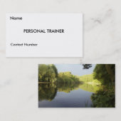 PERSOONLIJKE OPLEIDINGSKaart Visitekaartje (Voorkant / Achterkant)