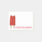 Persoonlijke opmerking Rood Twin Pop Popsiche Post-it® Notes (Voorkant)