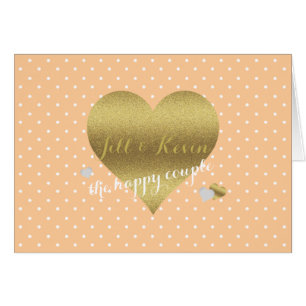 Persoonlijke opmerking van Bride & Co Peach & Whit