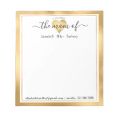 Persoonlijke opmerking van de moeder van het Notit Notitieblok (Voorkant)