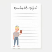 Persoonlijke opmerkingen van Mitzvah Post-it® Notes (Voorkant)