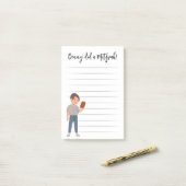 Persoonlijke opmerkingen van Mitzvah Post-it® Notes (Op bureau)