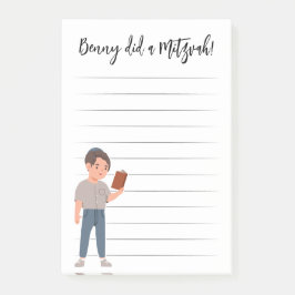 Persoonlijke opmerkingen van Mitzvah Post-it® Notes