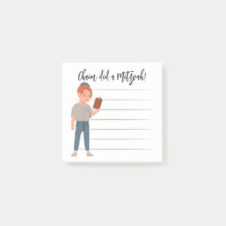 Persoonlijke opmerkingen van Mitzvah Post-it® Notes