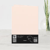 Persoonlijke orang-oetan grappige gemiste verjaard kaart (Achterkant)