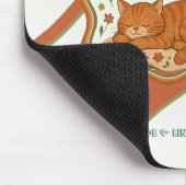 Persoonlijke Oranje Kat Muismat (Hoek)