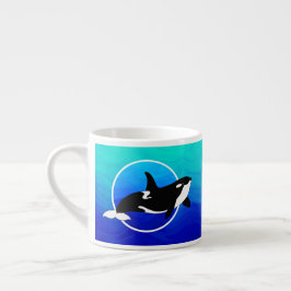 Persoonlijke Orca espressiekop Espresso Kop