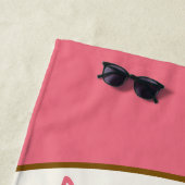 Persoonlijke Orca-strandtowel Strandlaken (In situ)