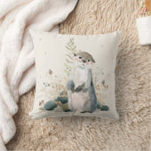 Persoonlijke Otter Worpkussen Kussen (Deken)